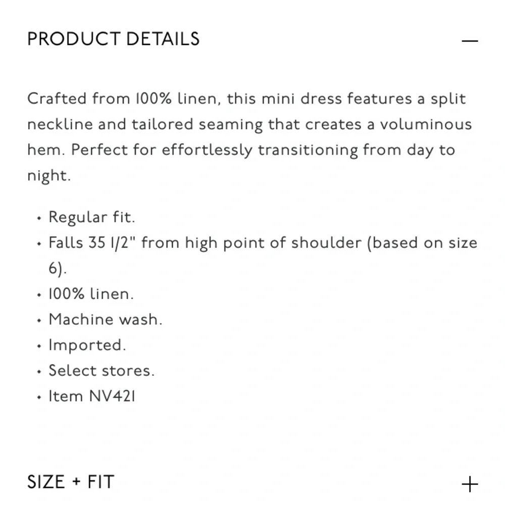 New w Tag: Madewell Splitneck Linen Dress with Pockets. Size 12 - Picture 11 of 13